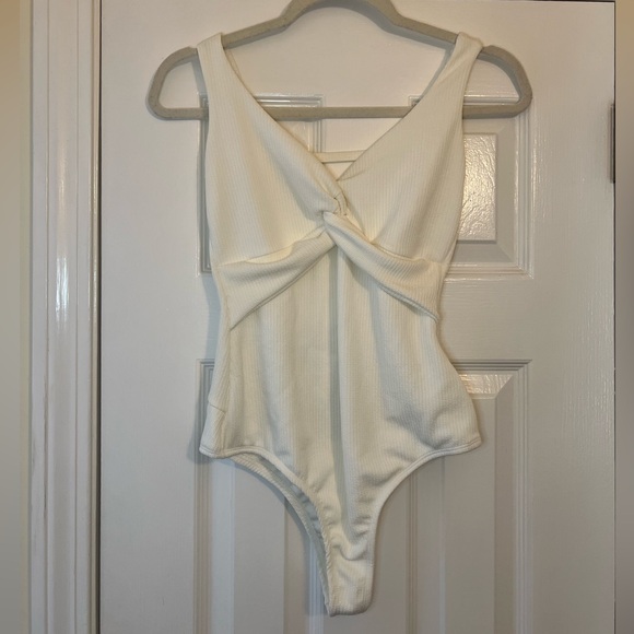 Off-White Brazilian Bodysuit, Size Small - Picture 1 of 8